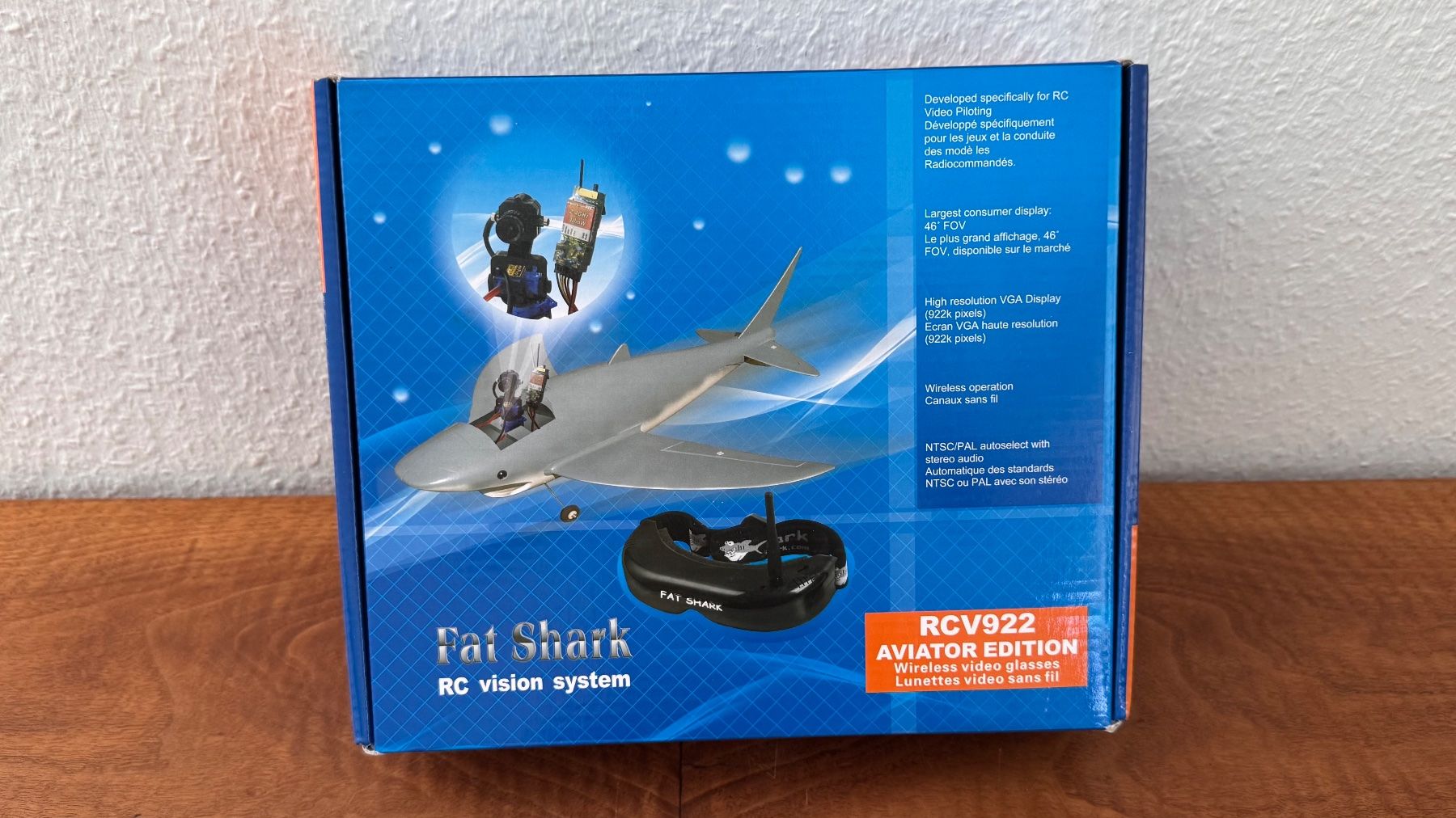Modellismo RC: Fat Shark RCV922 Aviator Edition RC Vision System – Nuovo (secondo la descrizione) da Luzern venduto da serchon