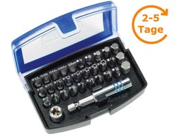 Adapter-Bit-Satz-Box, bestückt, 32teilig