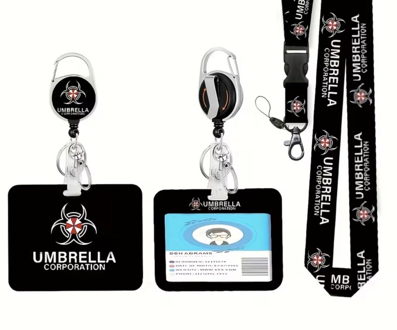 Documenti: Resident Evil Umbrella CORPORATION ID-Halter – Nuovo e nell'imballaggio originale da bern venduto da Wankdorf_Retro