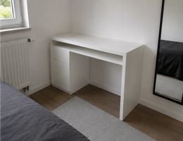Xora SCHREIBTISCH 110/60/75 cm Weiss Stauraum  