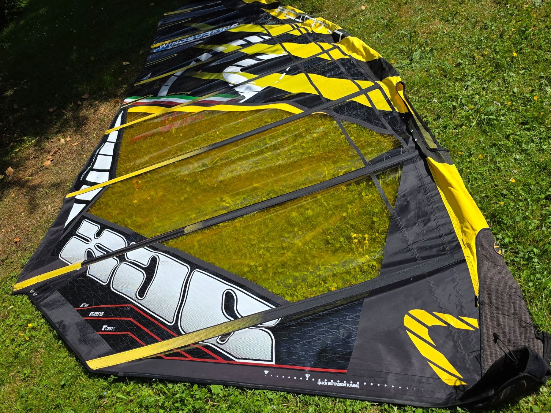 Surf: Windsurfsegel Point7 7,0 – Usato da Buchs SG venduto da swisssurfer007 1