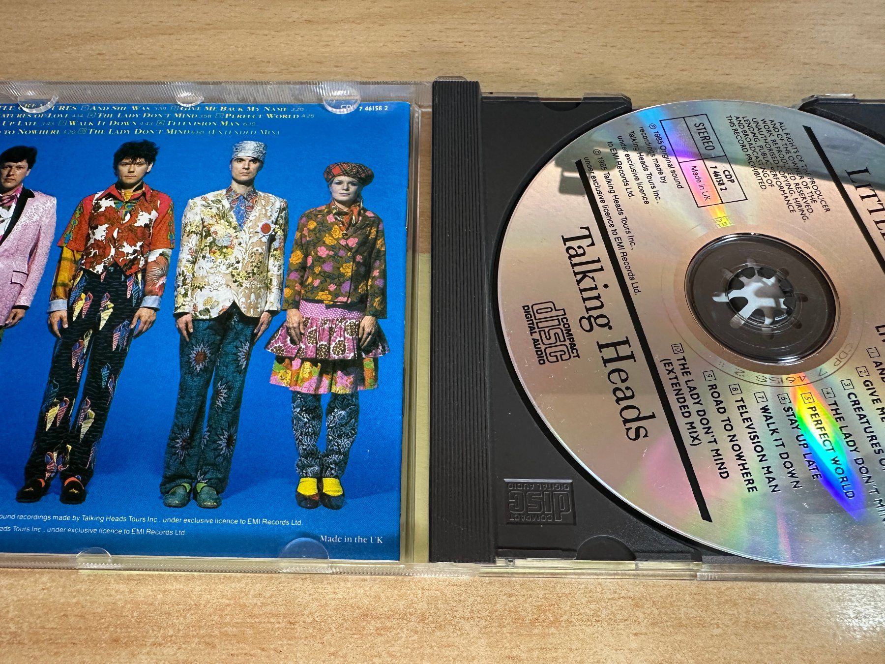 CD: G5 Talking Heads – Little Creatures – Usato da Rikon im Tösstal venduto da Alpenmutz 2