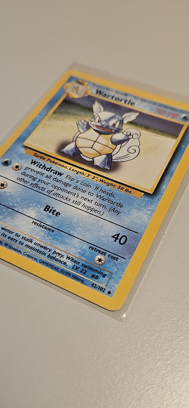 Pokémon Carte collezionabili: Wartortle 42/102 – Usato da Belp venduto da Ginus85 5