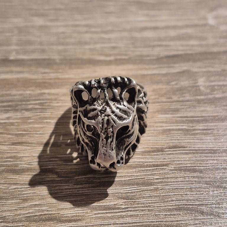 Anelli: Silber Ring 925 Karat Löwe gr. 63 – Usato da Utzenstorf venduto da eli_f9dw 3