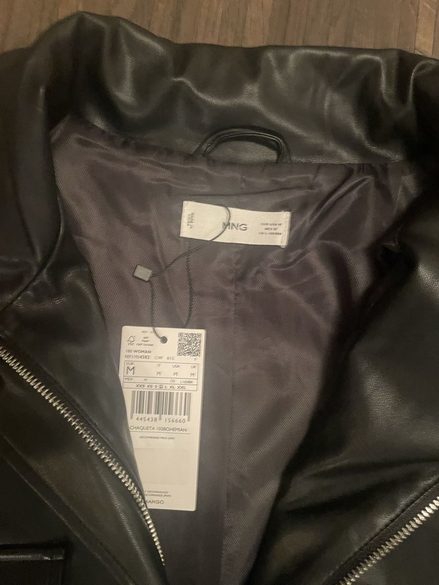Mango Giacche: Mango Kunstlederjacke Gr. M neu mit Etikett – Nuovo (secondo la descrizione) da Zürich venduto da Claudia0174 2
