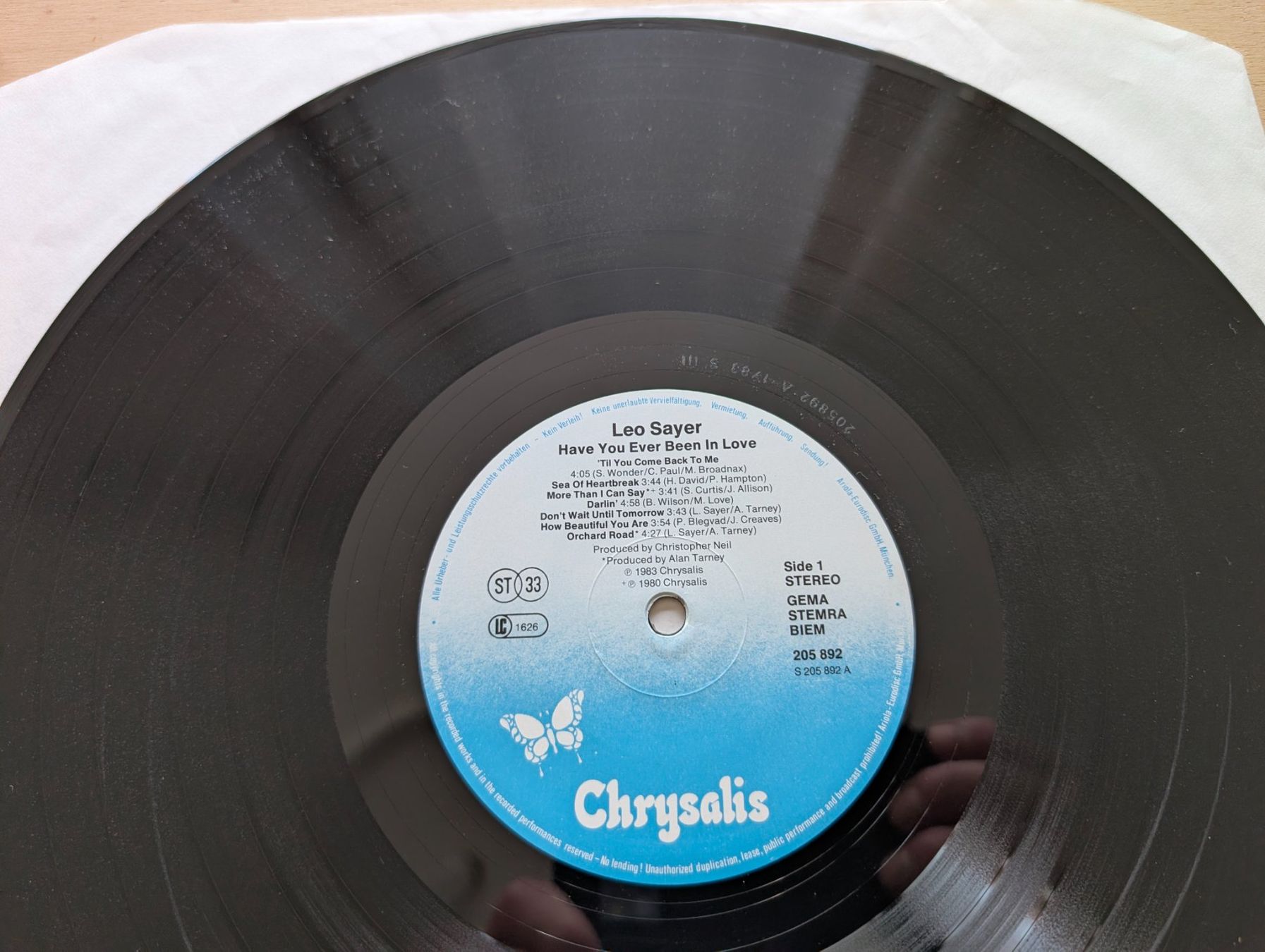 Schallplatten: Leo Sayer 4x  mit Beilage – Gebraucht aus Ebikon von soundundvielfalt 5