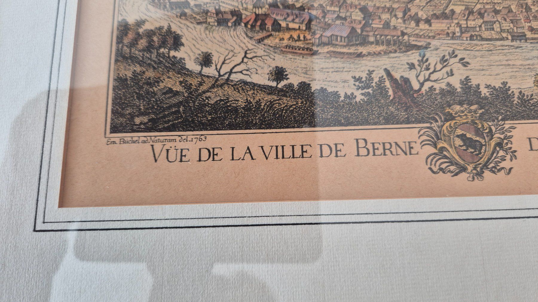 Stiche: Stich Bern, 1763 – Gebraucht aus Stettlen von kur_ss2z 1