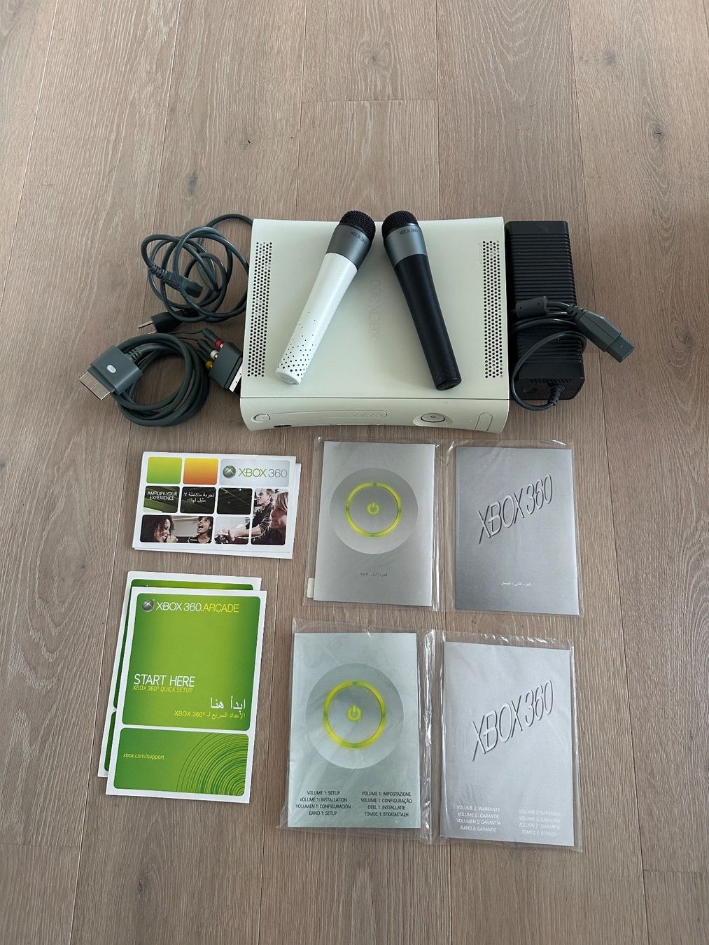 Microsoft Console: Xbox 360 + 19 Spiele + 2 Mikrofone – Usato da Muri AG venduto da gae_kz9y