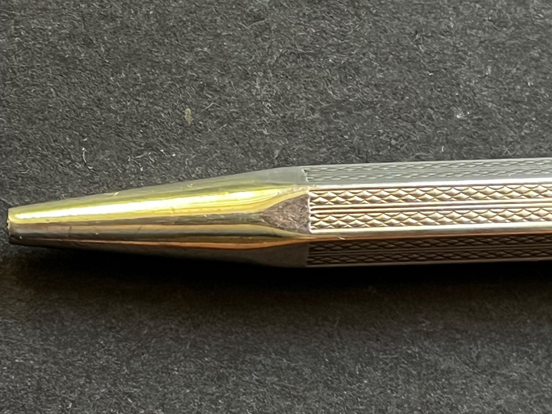 Caran D'Ache Penna & Evidenziatori: Alter Caran d’Ache Ecridor Minenhalter "Doppel" versilbert – Usato da Zürich venduto da FV.vintage 3