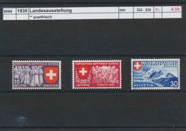 1939 "Exposition Nationale Suisse", ** postfrisch