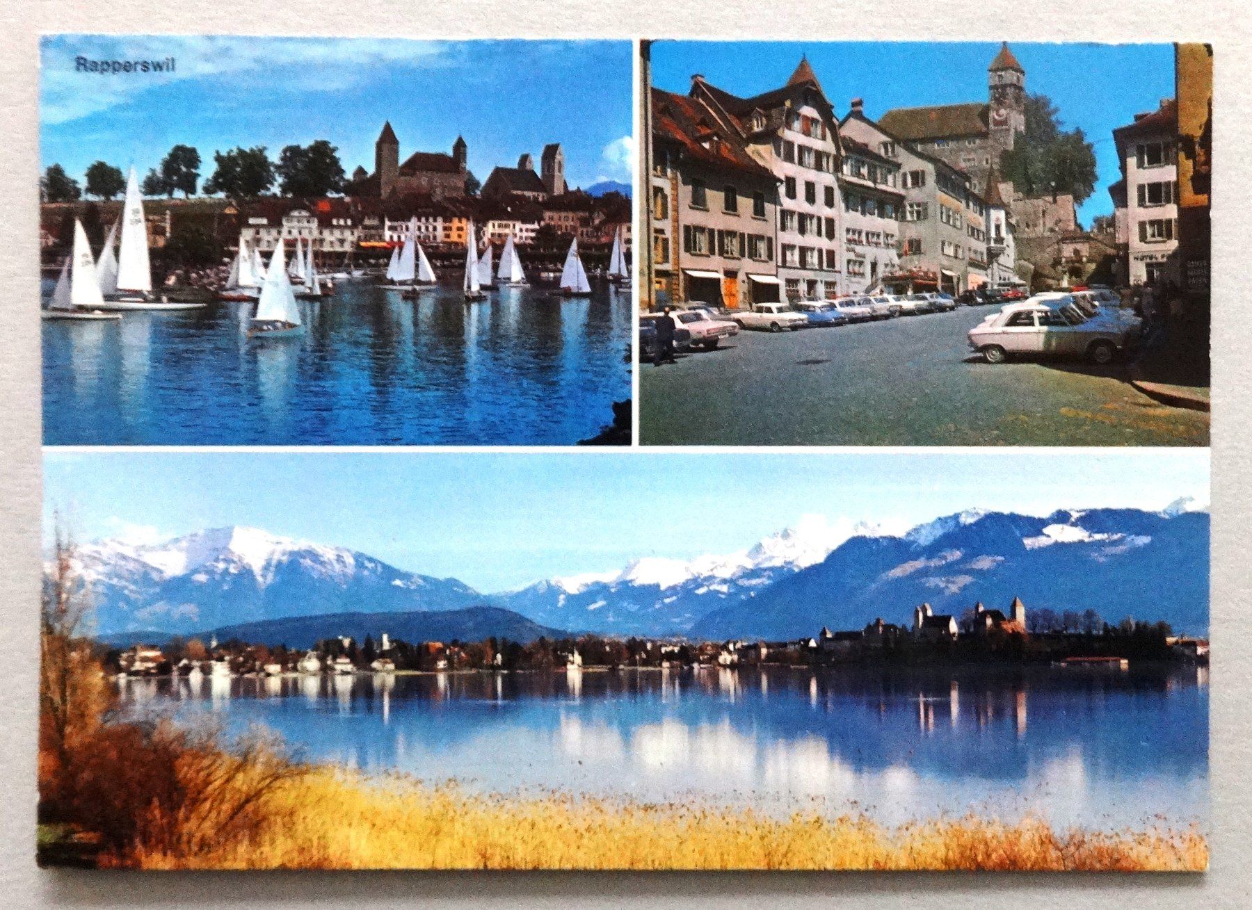Cartoline postali: Rapperswil/SG – Usato da Fétigny venduto da Billy2miny