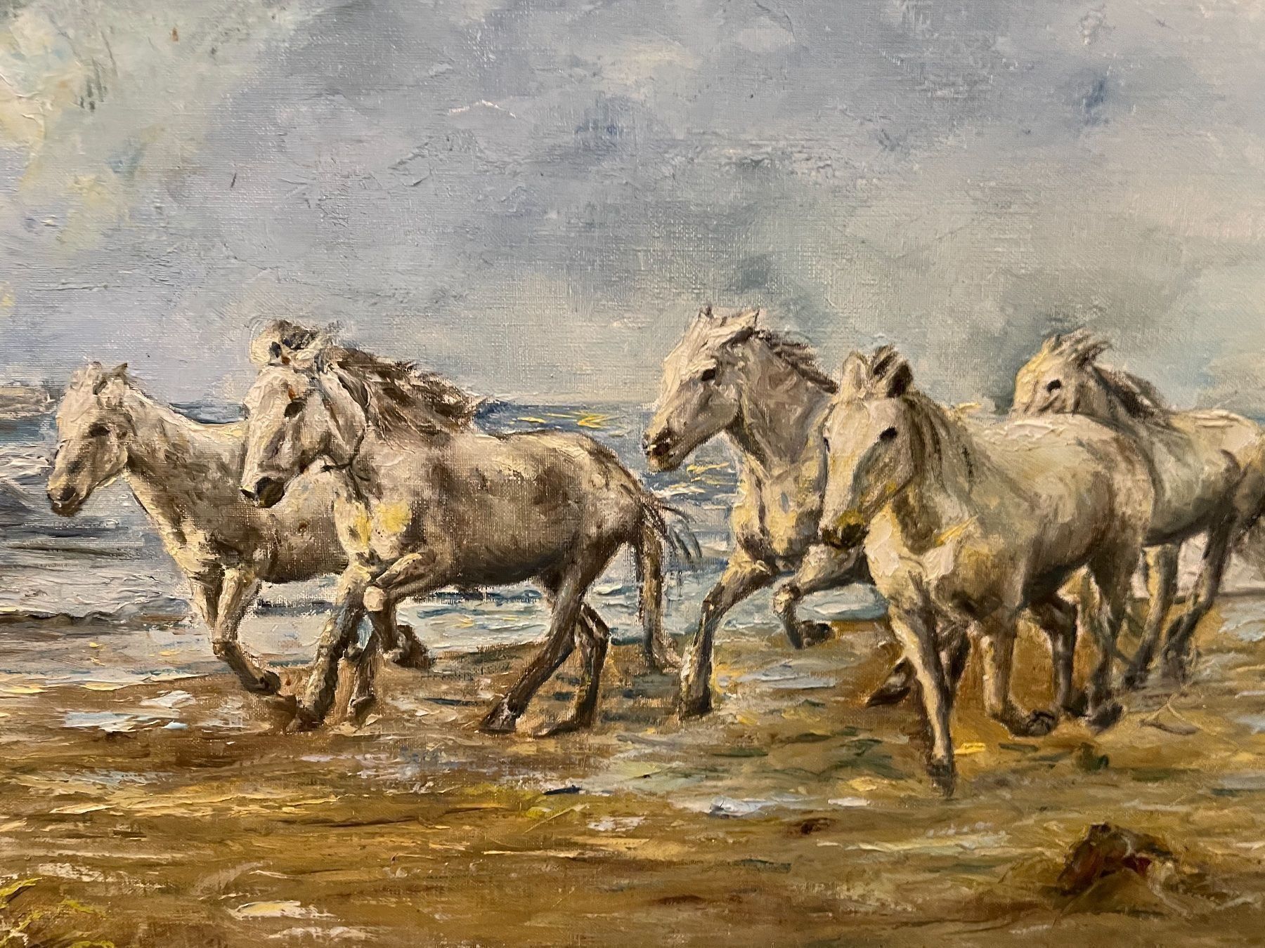 Poster & Bilder: Kunstbild Wild Horses 1975 – Gebraucht aus zürich von -Umweltklinik- 7