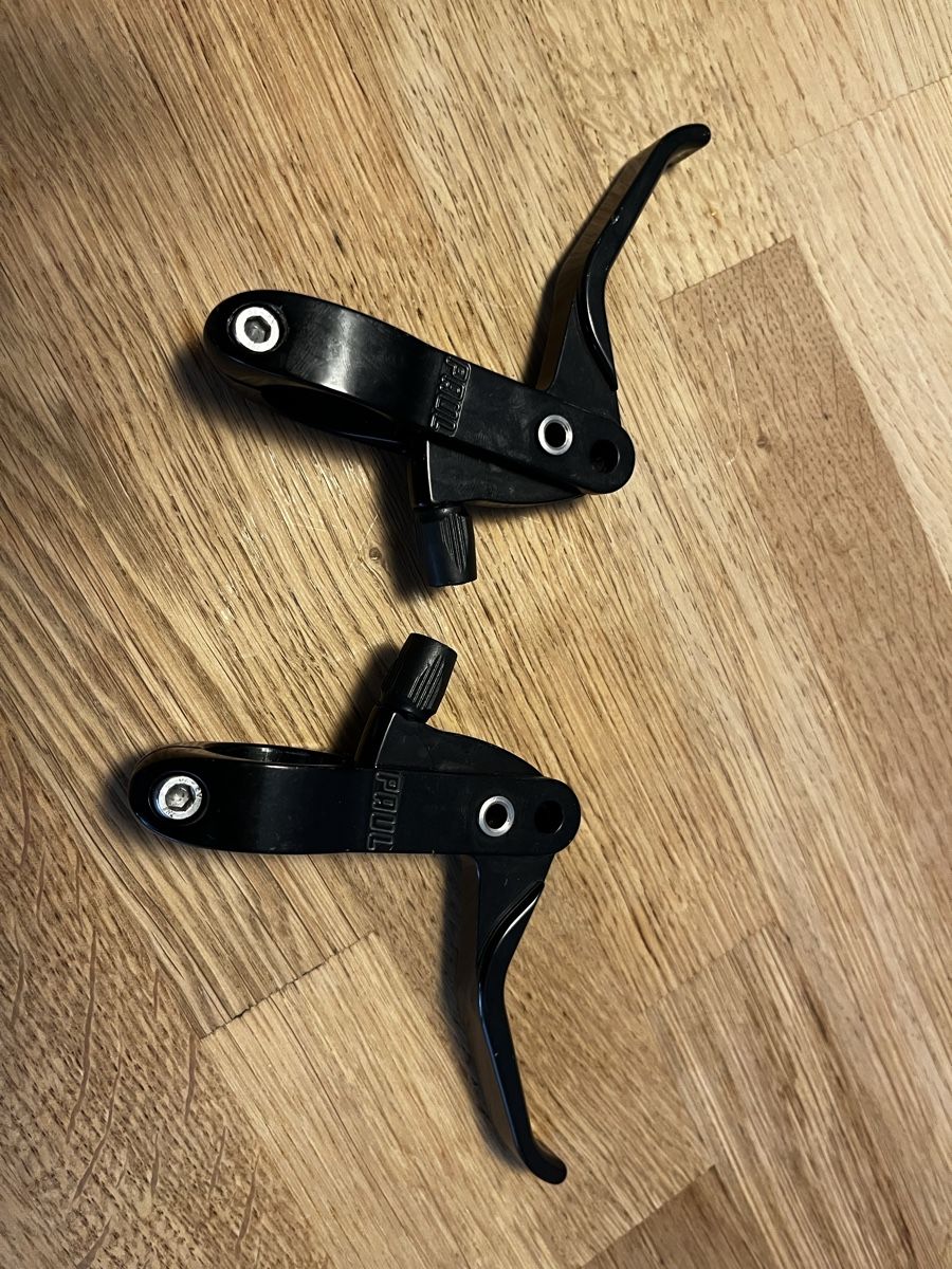 Pezzi di ricambio: Paul Components Cross Levers Black Set for 26mm OD bars – Usato da Zürich venduto da SeeJayS