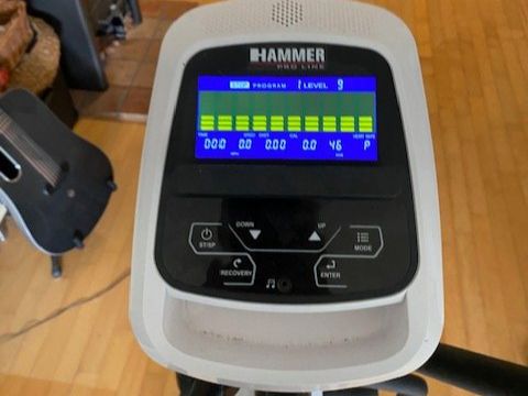 Hometrainer: Hammer Pro Line EX100 Crosstrainer Heimtrainer gebraucht – Usato da Buchs venduto da avanti46 1