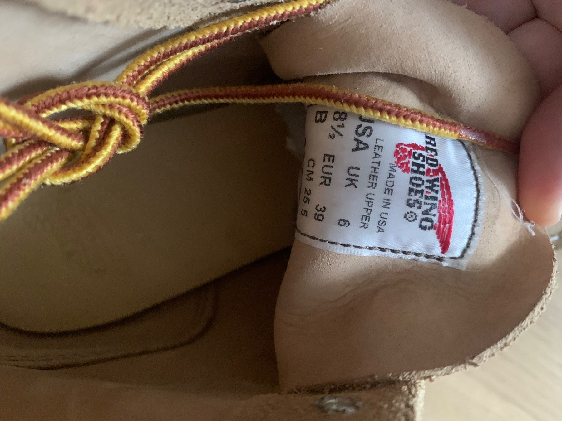Scarpe da donna: Red Wing Moc Toe Boots Beige Suede 37 New – Nuovo (secondo la descrizione) da Kilchberg ZH venduto da RebeccaPhilipp 4
