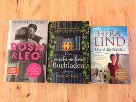 3 aktuelle bestseller Bücher, Sommerlektüre. Top Zustand!