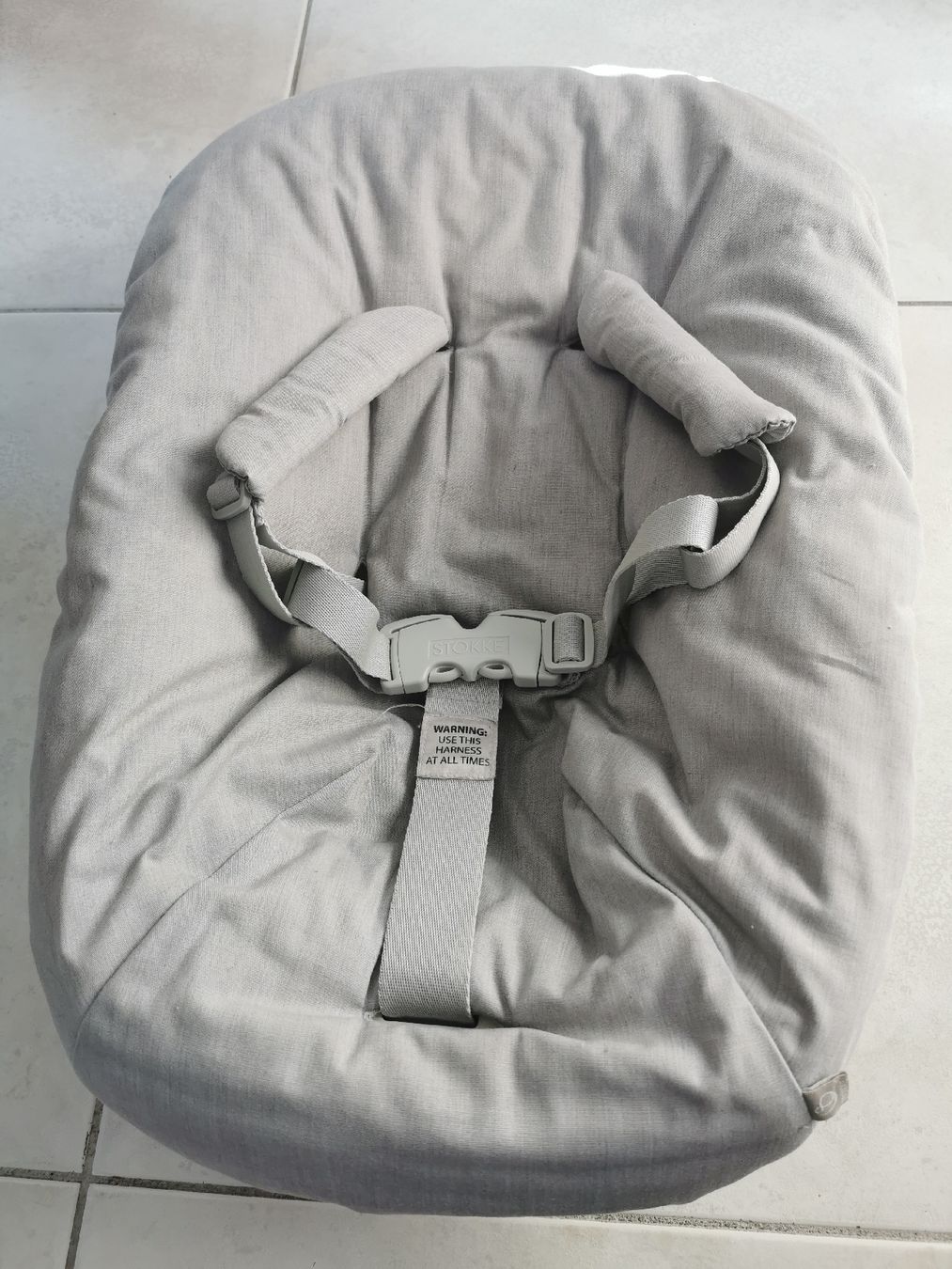 Stokke Seggioloni: Stokke Newborn Aufsatz grau – Usato da Brunnen venduto da JJaime