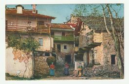 AK Locarno Haus, Tessin, Rarität
