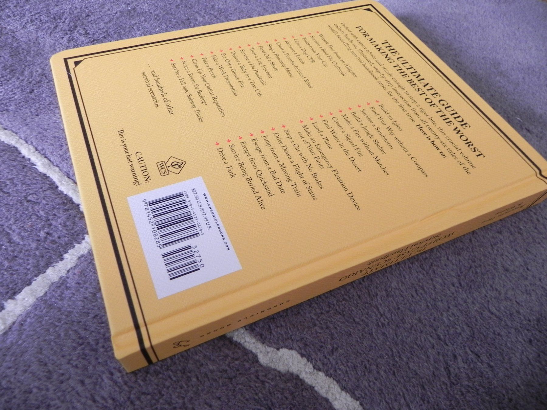 Libri: Survival Handbuch: "Worst-Case Szenarios" – Usato da Stallikon venduto da pcerny16 1