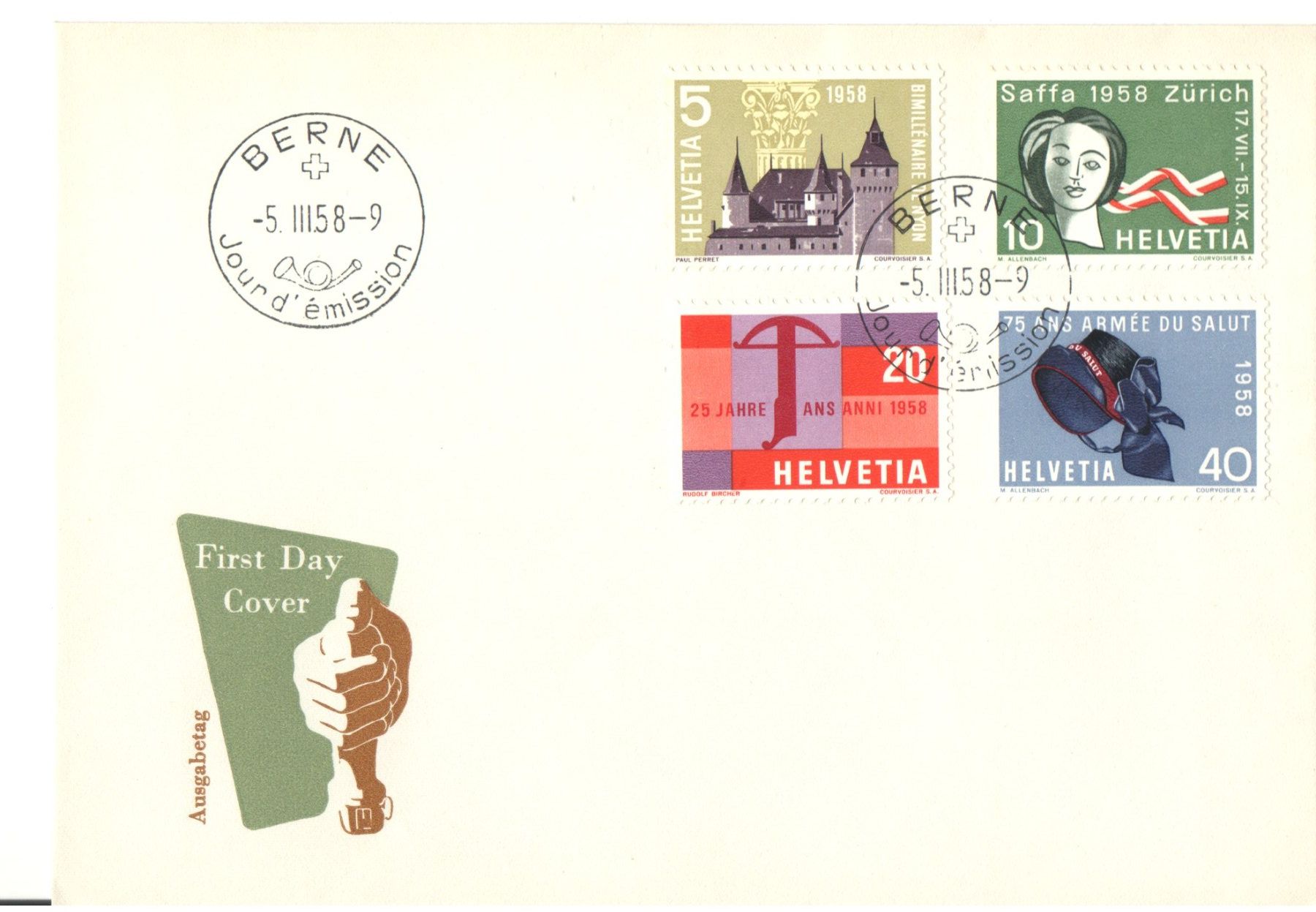 Tous les timbres: FDC – D'occasion à Echichens par Topfila 1