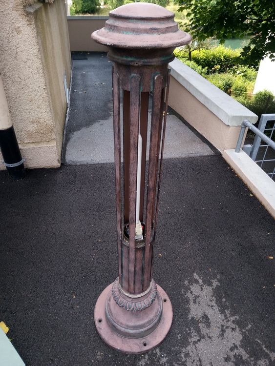 Guss Garten Kandelaber alt Kaufen auf Ricardo