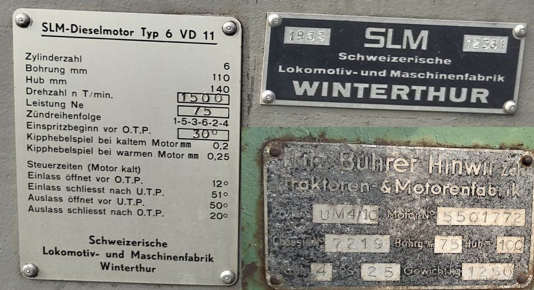 Bührer Tracteurs: Bührer mit SLM-Motor 6-Zylinder – D'occasion à Rothenhausen par sil_7lbw 4