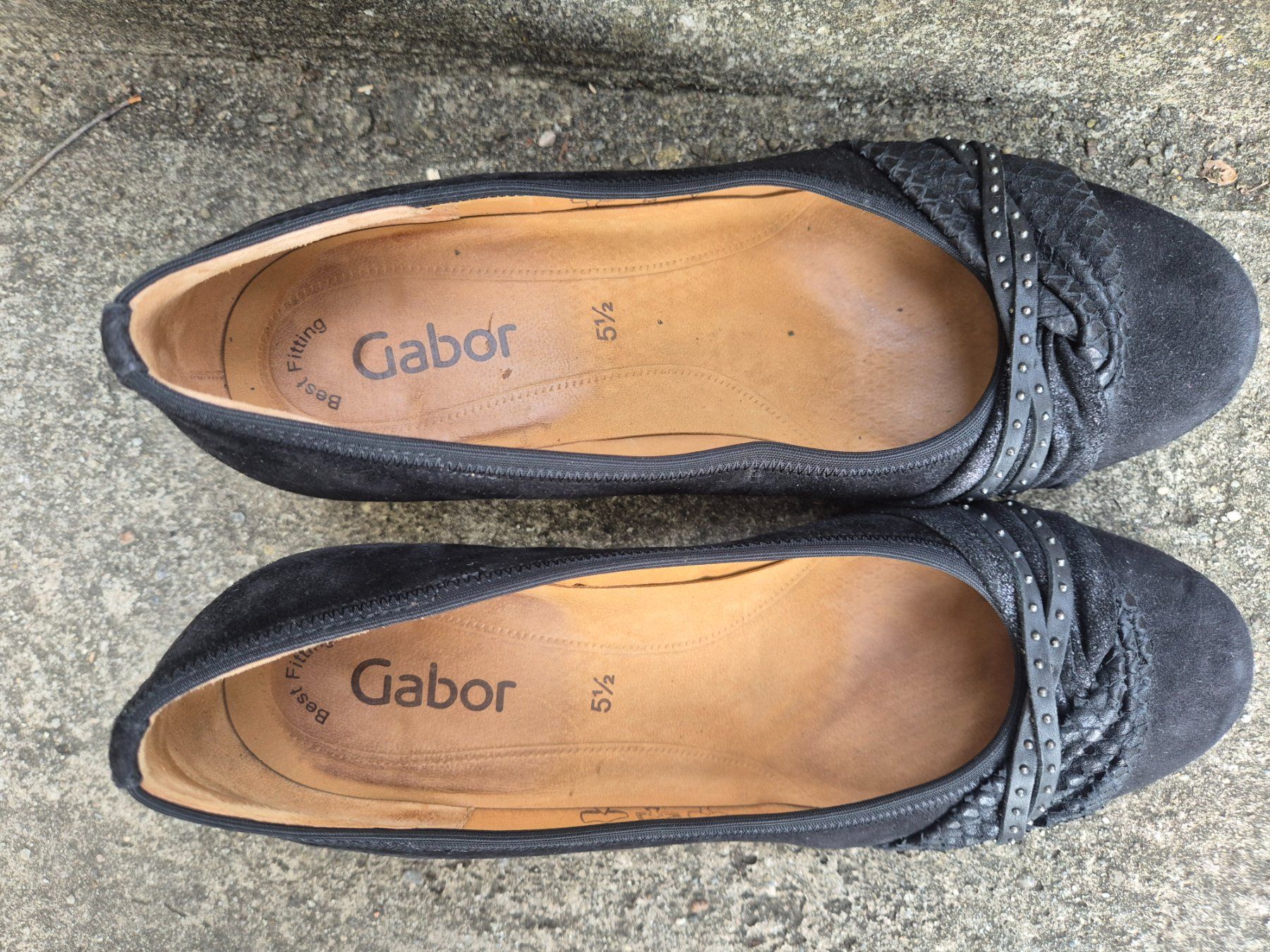 Gabor Damenschuhe: Gabor Pumps 38.5 Leder schwarz – Gebraucht aus Oberrohrdorf von ma-vie 2