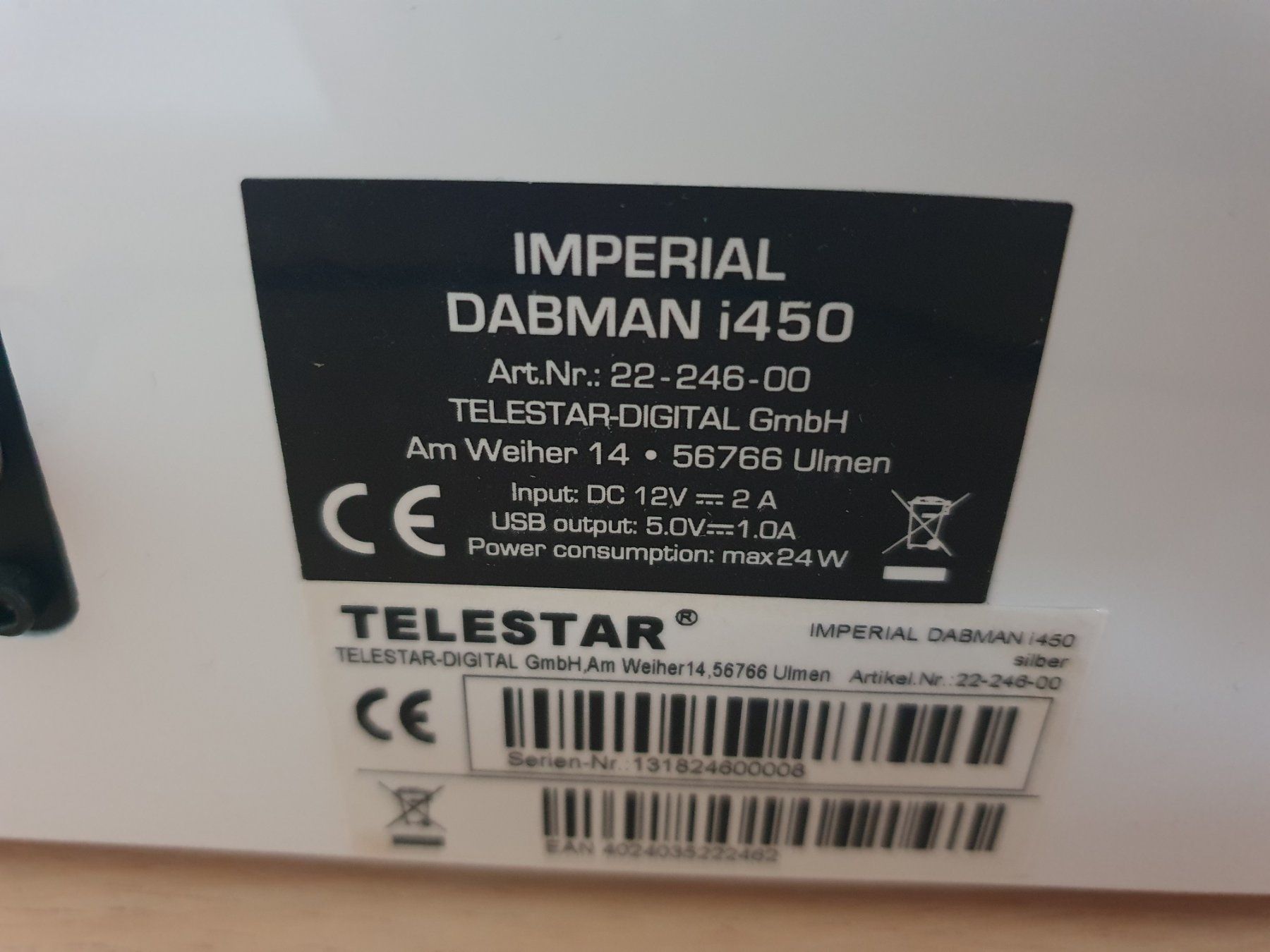 Radio: ***TOP*** Imperial DABMAN i450 Internetradio – Nuovo (secondo la descrizione) da Möriken AG venduto da Xaendu 4
