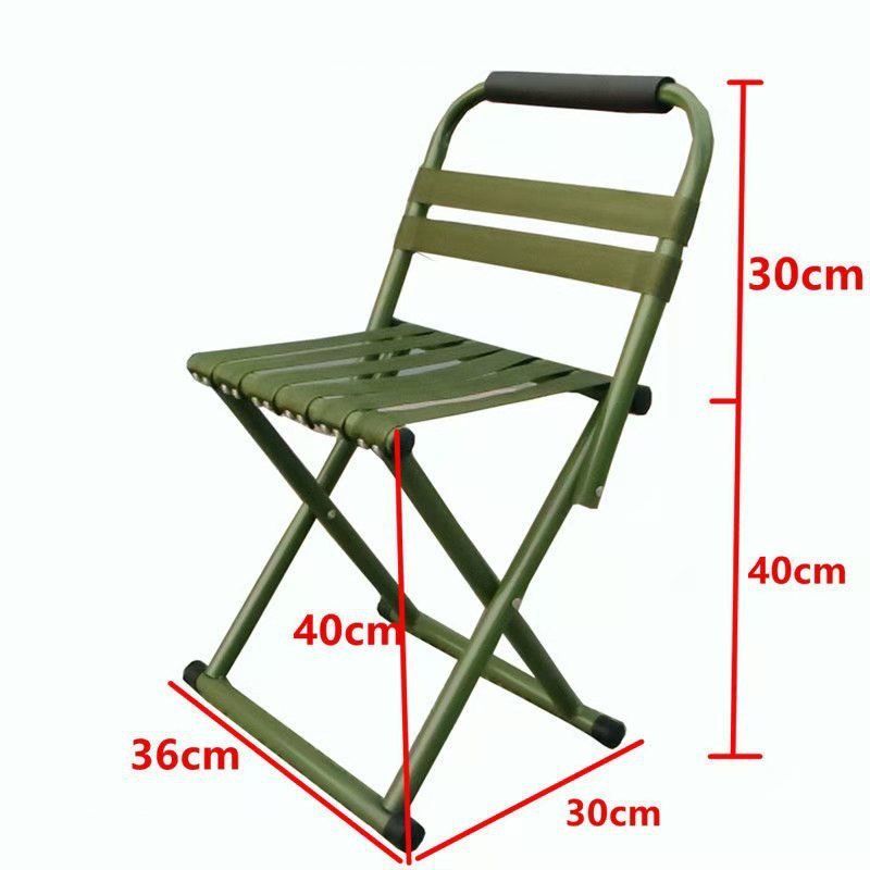 Stühle: Chaise pliante portable et tabouret pour camping, pêche – Neu und originalverpackt aus Morges von All4nature 3
