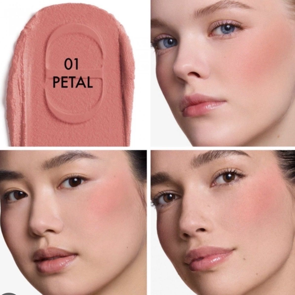 Dior Make-up: Dior Forever Blush 01 Petal, – Usato da Baden venduto da Tiffany6878 5