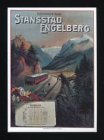 Stansstad, Engelberg, Electrische Bahn, Künstlerkarte
