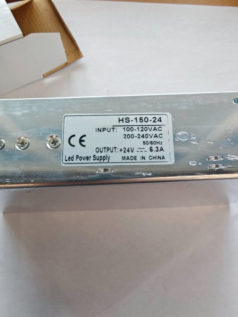 Componenti elettronici: Netzgerät 24VDC 6.3A HS-150-24 – Nuovo e nell'imballaggio originale da Vorderthal venduto da eierchopf 1