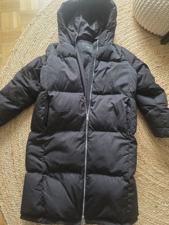 Daunen Mantel Jacke Winterjacke M Daunenjacke schwarz