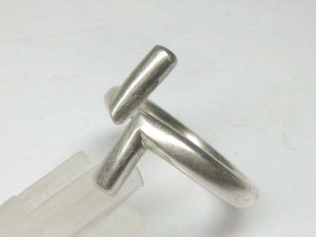Anelli: spezieller Ring massiv Silber 925 Gr. 60 – Usato da Ermatingen venduto da Decovin 5
