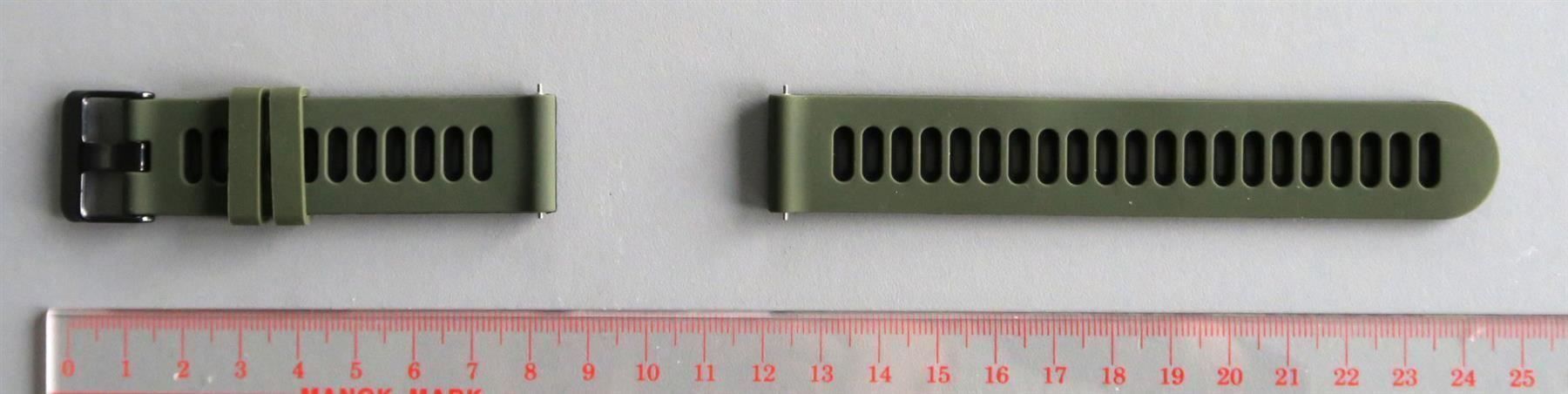 Bracciali & Braccialetti: Nr145 Silikon Uhrenband mit 20mm Stegbre – Nuovo (secondo la descrizione) da Teufen ZH venduto da bee50two