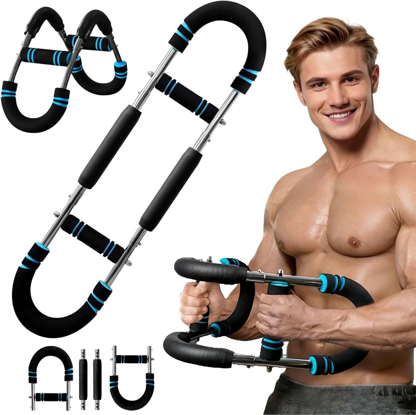 Hometrainer: Armtrainer - Verstellbares Brust & Arm Trainingsgerät – Neu (gemäss Beschreibung) aus Thun von thunshop