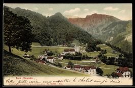 AK Les Avants, Ortsansicht mit Umgebung