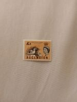Ascension £1 timbre rare - Reine Elisabeth