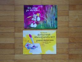 Diddl Postkarten   2 Stück   Set O55