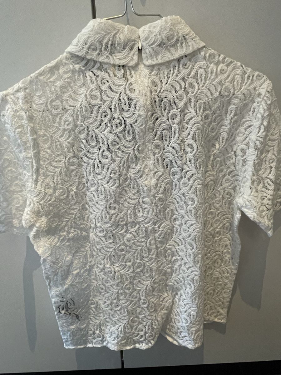Kooples Blusen: The Kooples Spitze Bluse Weiss mit Schleife – Neu (gemäss Beschreibung) aus Baar von sabisun66 3