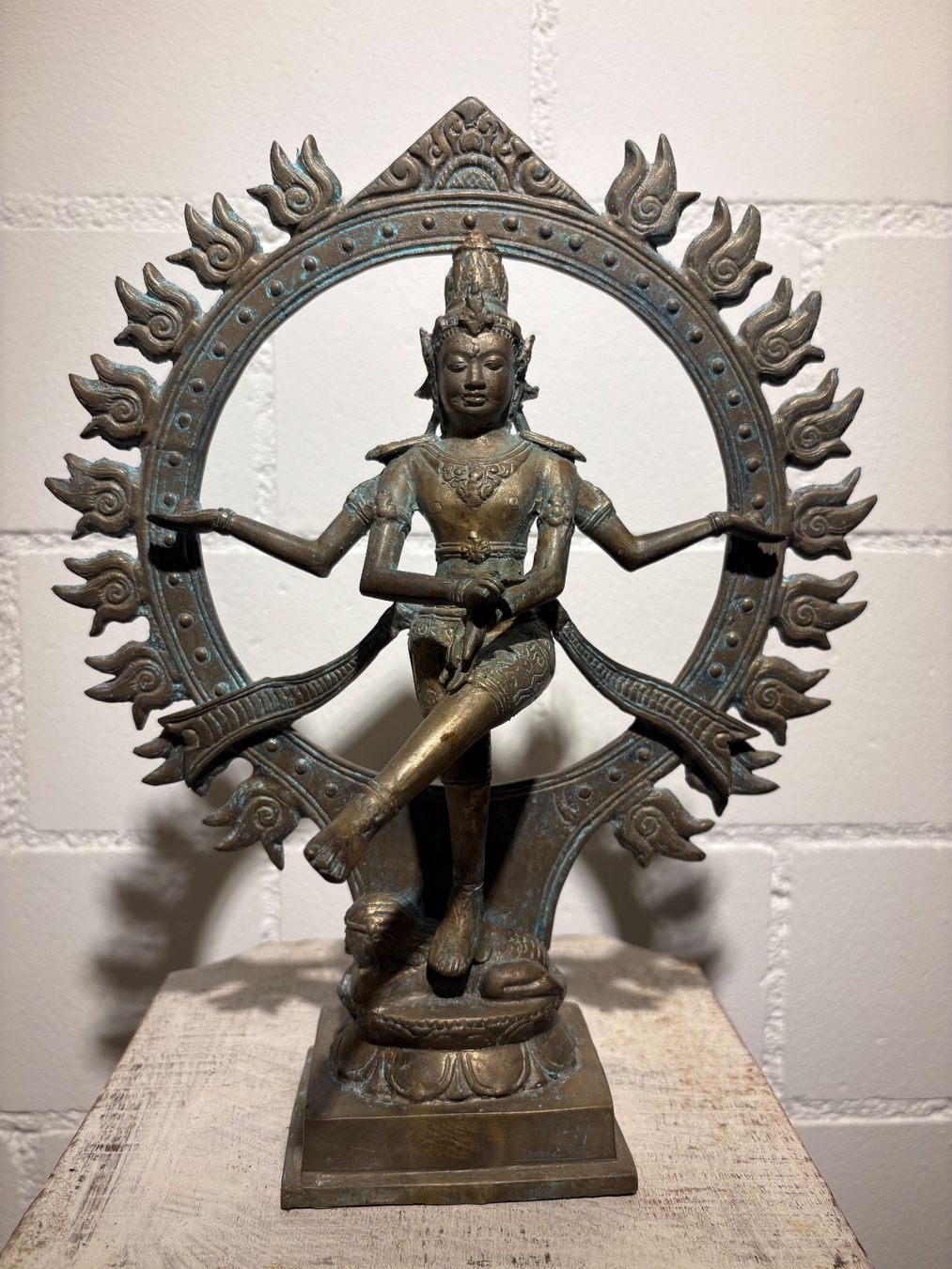 Skulpturen & Statuen: Shiva Messing 29 cm (a) – Gebraucht aus Lenggenwil von Unique_
