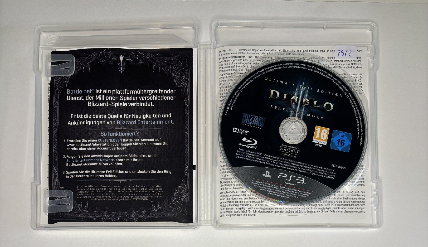 Giochi: PS3 - Diablo III: Ultimate Evil Edition – Usato da Allschwil venduto da Bullach 1