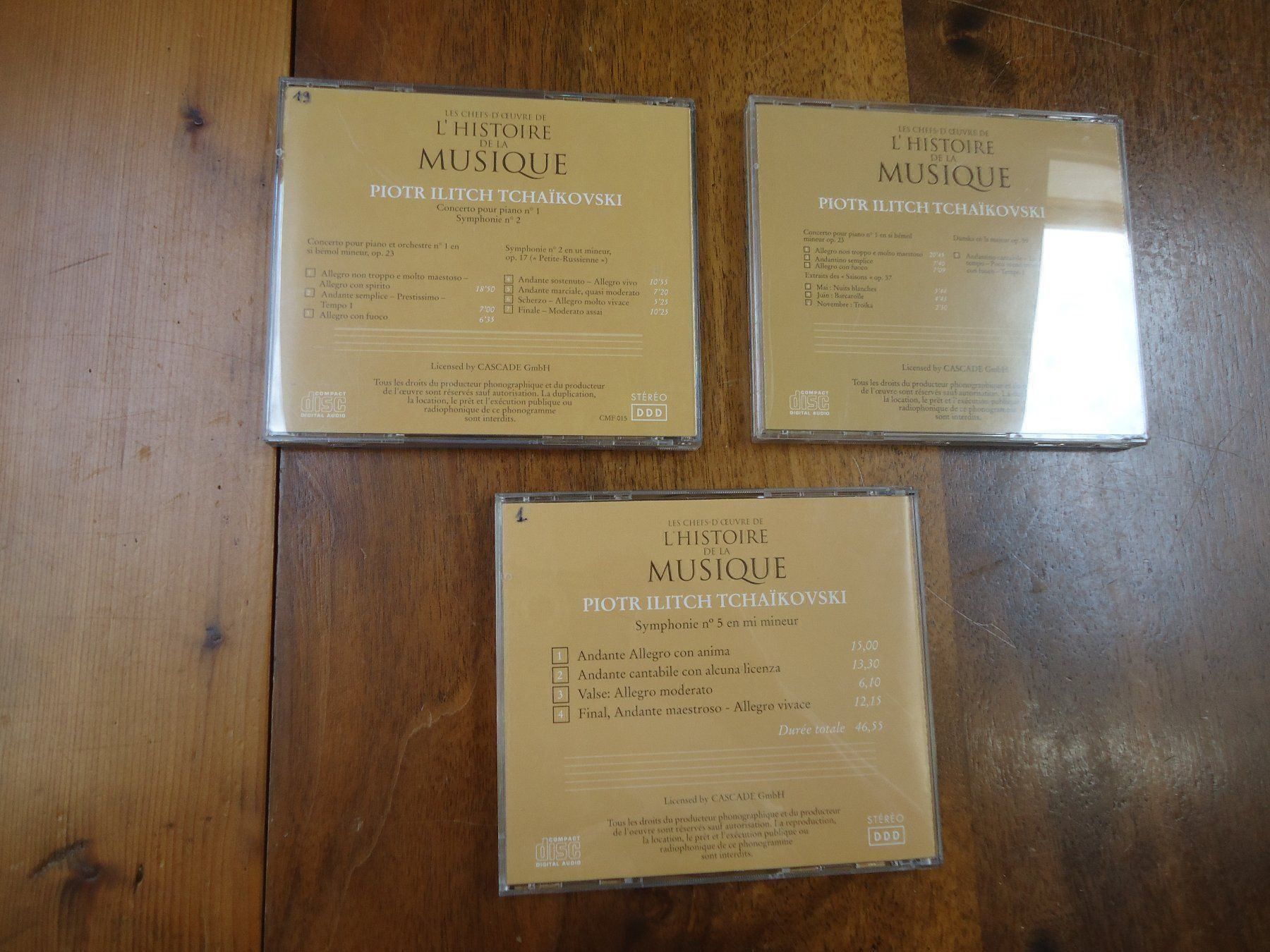 CDs: CD de musique classique - 6 X – D'occasion à Vessy par mafabe 1