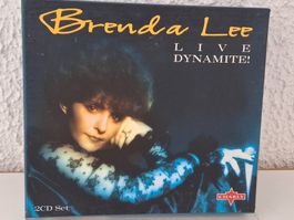 2CD Box Brenda Lee -  Live Dynamit/ Country-Rockabillie- Pop