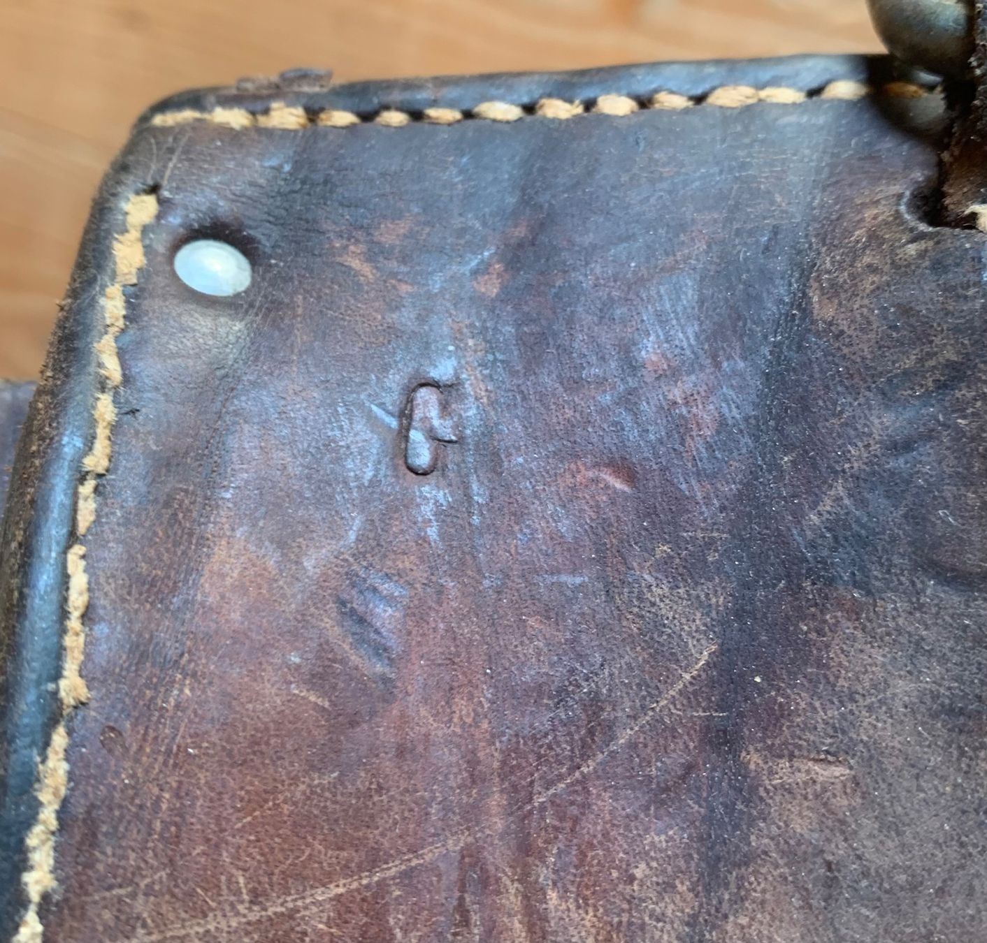 Schweizer Armee Borse: 2 Ledertaschen zu Bastsattel der CH Armee – Usato da Goldingen venduto da Bergler012 6