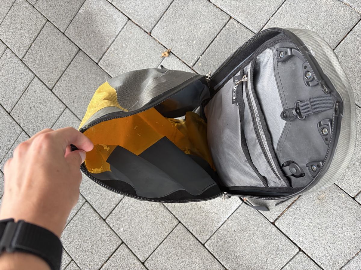 Ortlieb Zaini: Ortlieb Rucksack – Difettoso da Thalwil venduto da Counterdude 5