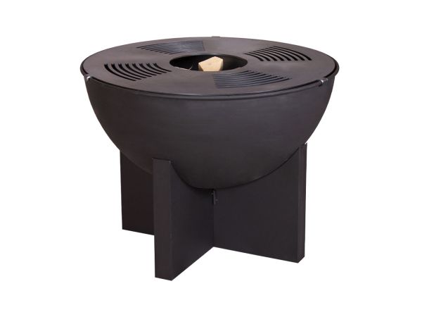 Bracieri: Mr. Grill Feuerschale mit Kreuzfuss & Grillring – Nuovo (secondo la descrizione) da Regensdorf venduto da DiniChance