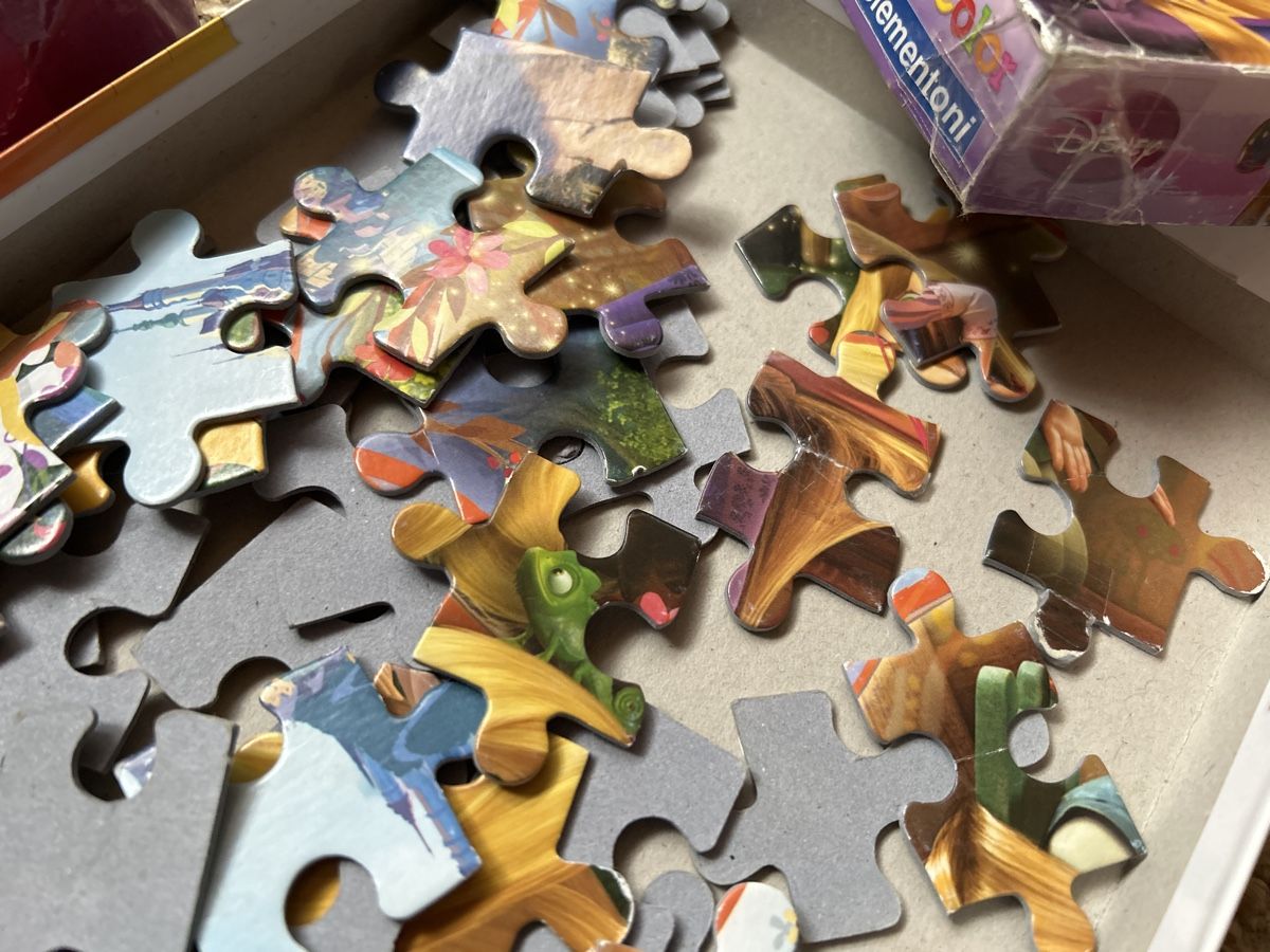 Puzzle: Puzzle-Spass für Kinder: 3 Puzzles – Usato da Dottikon venduto da cimar 1
