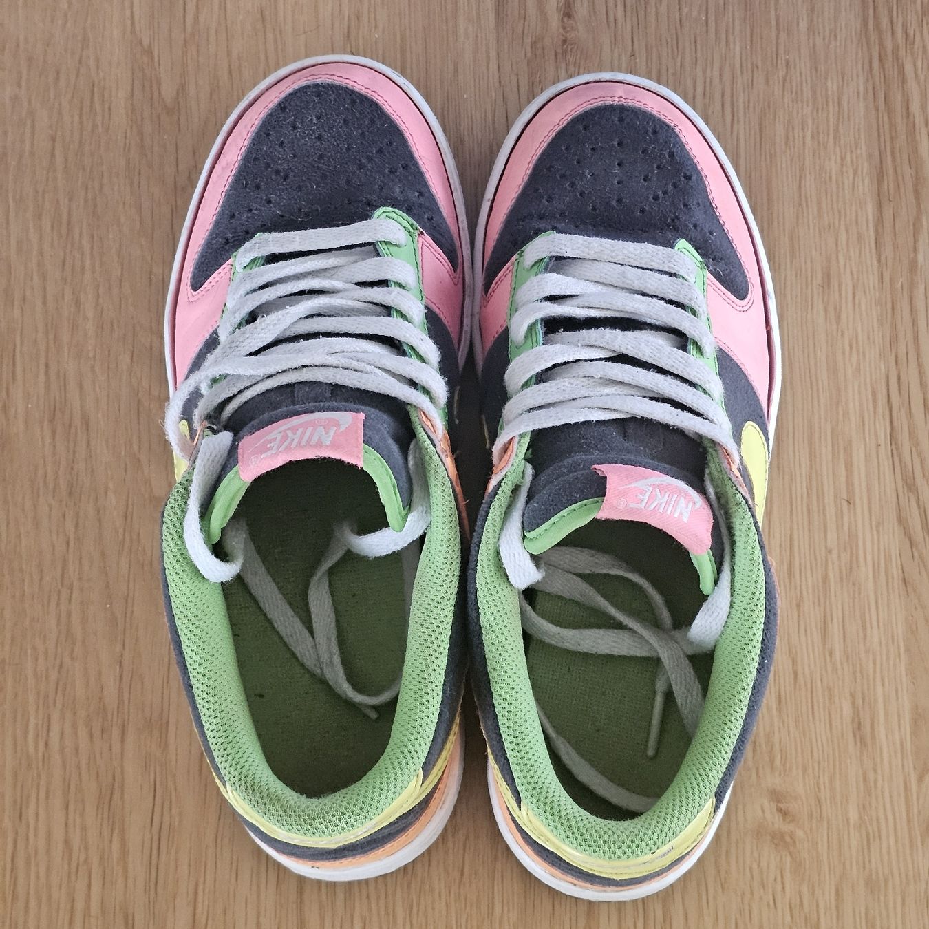 Nike Scarpe per ragazzi: Nike Dunk Low multicolore taille7y 40 – Usato da rolle venduto da Noma-collectible 1