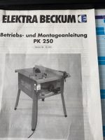 Kreissäge Elektra Beckum